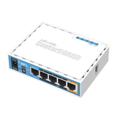 Роутер MikroTik RB952Ui-5ac2nD 2.4+5 ГГц, 802.11a/b/g/n/ac, MIMO 2x2, 5x Ethernet