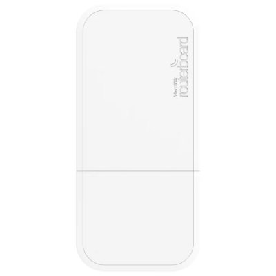Точка доступа wAP 60G Mikrotik RbwAPG-60ad with Phase array 60 degree 60GHz antenna, 802.11ad wireless, 716MHz CPU, 256MB RAM, 1x Gigabit LAN, POE, PSU, outdoor enclosure, RouterOS L3 (CPE)