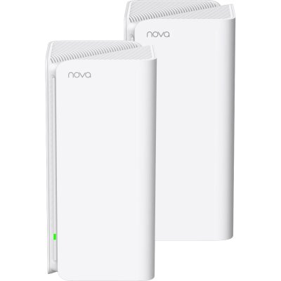 Двухдиапазонная гигабитная Wi-Fi Mesh система AX5400, 2,4/5 ГГц, до 5378 Мбит/с, 3x1Гбит/с Tenda MX15 Pro (2-pack)