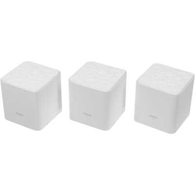 Двухдиапазонная Wi-Fi Mesh система Tenda nova MW3 (3 роутера) АС1200, 2 порта fast ethernet RJ45