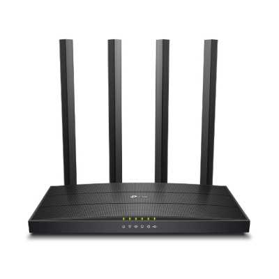 Роутер беспроводной TP-Link Archer C6U AC1200 10/100/1000BASE-TX/4G ready черный