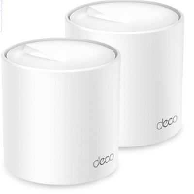 Бесшовный Mesh роутер TP-Link Deco X50(2-Pack) AX3000 10/100/1000BASE-TX
