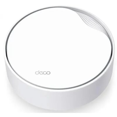 Бесшовный Mesh роутер TP-Link Deco X50-PoE(1-pack) AX3000 1000/2500BASE-T белый