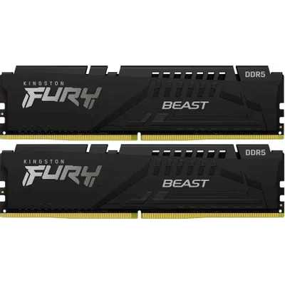 Память DDR5 32GB 6800MHz KINGSTON KF568C34BBEK2-32 CL34 DIMM (Kit of 2) FURY Beast Black EXPO