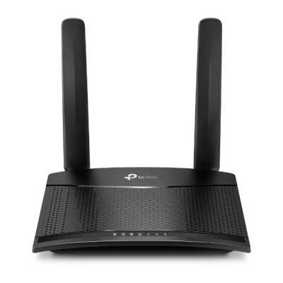 Роутер беспроводной TP-Link TL-MR100 N300 10/100BASE-TX/4G(3G) cat.4 черный
