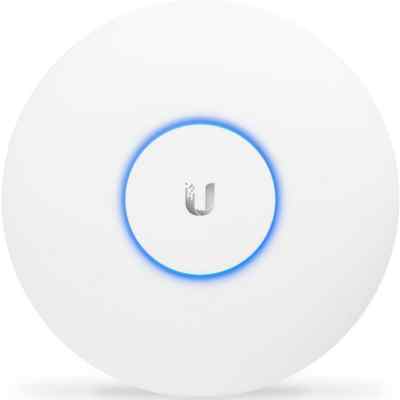 Комплект точек доступа [UAP-AC-PRO-5-EU] Ubiquiti UniFi AP AC Pro (5-pack) из 5ти точек доступа, 2.4/5 ГГц, 3x3 MIMO, до 1300+450 Мбит/с, 2 гигабитных сетевых порта, поддержка питания IEEE 802.3af PoE/802.3at PoE+. Дистанция связи до 122 метров.