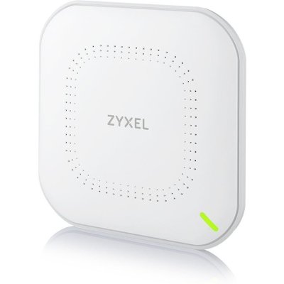 Гибридная точка доступа Zyxel NebulaFlex NWA50AX, WiFi 6, 802.11a/b/g/n/ac/ax (2,4 и 5 ГГц), MU-MIMO, антенны 2x2, до 575+1200 Мбит/с, 1xLAN GE, PoE, без поддержки Captive portal и WPA-Enterprise, защ