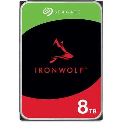 Жесткий диск Seagate SATA-III 8TB ST8000VN002 NAS Ironwolf 512E (5400rpm) 256Mb 3.5"