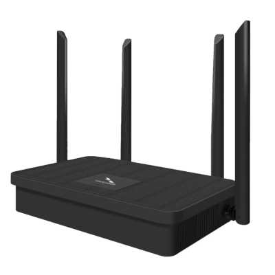 Маршрутизатор Триколор TR-router-04 (046/91/00057758) AC1200 10/100/1000BASE-TX черный
