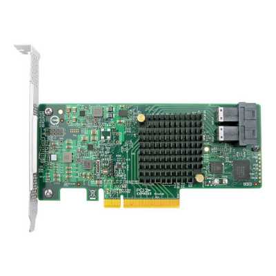 Контроллер ACD SAS3008-8R PCIe 3.0 x8 LP, SAS/SATA 12G, RAID 0,1,10,1E,JBOD, 8port (2xint SFF8643), 3008ROC (аналог LSI 9341-8i), RTL