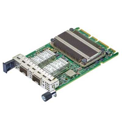 Сетевой адаптер Broadcom NetXtreme N225P (BCM957414N4140C Rev.15) 2x25GbE (25/10GbE), PCIe 3.0 x8, SFP28, BCM57414, OCP 3.0, Ethernet Adapter