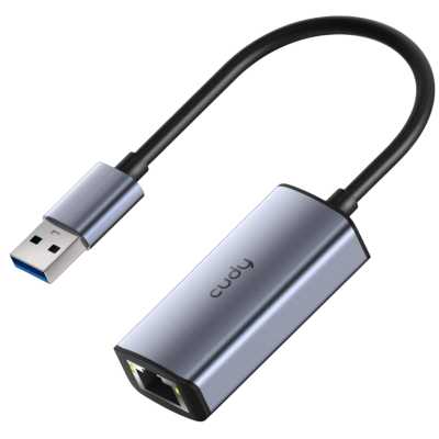 Сетевой адаптер USB-A Cudy UE25A, 1х2.5 Гбит/с, USB-A 3.0