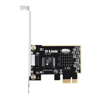 Сетевой PCI Express адаптер D-Link DGE-562T/A2A с 1 портом 100/1000/2.5Gbase-T