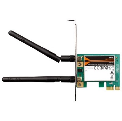 Сетевой адаптер Wi-Fi D-Link DWA-548 DWA-548/10/C1A N300 PCI Express (ант.внеш.несъем.) 2ант.