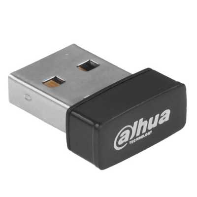 Сетевой адаптер Dahua DH-NC650/Wi-Fi 802.11a/b/g/n/2.4 ГГц до 200 Мбит.с + 5 ГГц до 433 Мбит.с/MU-MIMO/USB 2.0/черный (DH-NC650)