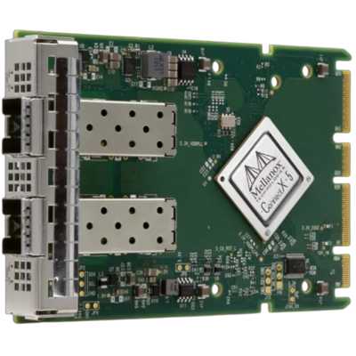 Сетевой адаптер Dell Nvidia ConnectX-6 Lx Dual Port 10/25GbE SFP28 Adapter, PCIe Low Profile