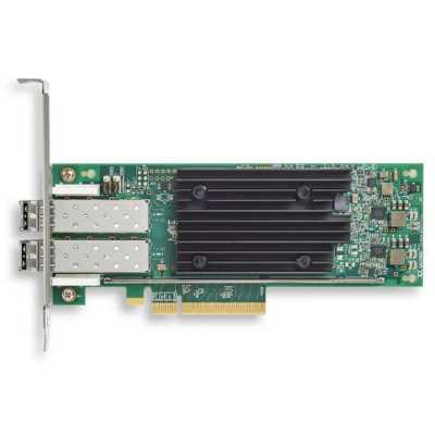 Сетевой адаптер Emulex LPe35002 Dual Port FC32 Fibre Channel HBA, PCIe Low Profile