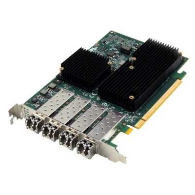 Сетевой адаптер Emulex LPE32004-M2-SIO Gen 6 (32GFC), 4-port, 32Gb/s, PCIe Gen3