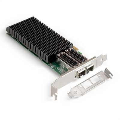 Сетевой адаптер ExeGate EXE-MCX4-2SFP28 (PCI-E x8 v.3, порты 2x SFP28, Dual 25/10/1Gb/s, RDMA NIC Chipset Mellanox ConnectX-4)
