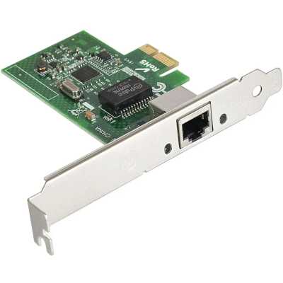 Сетевой адаптер ExeGate EXE-i210AT PCI Express 2.0 10/100/1000Mbps 1xRJ-45 (Copper) Intel WGI210AT