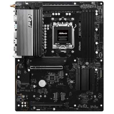 Материнская плата ASRock B850 PRO-A WIFI, AM5, AMD B850, 4xDDR5, 4xSATA, 4xM.2, 1xPCIe 5.0 x16, 1xPCIe 4.0 x4, 1xHDMI, 1xUSB-C, 1x2.5Gb LAN, Wi-Fi 6E, Bluetooth 5.2, 1xUSB-C 10Gbps, 1xUSB-C 5Gbps, 4xUSB-A 5Gbps, 6xUSB-A 2.0, 3x3.5 мм, 7.1, ATX