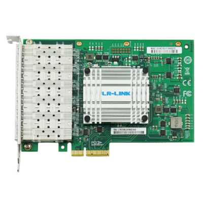 Сетевой адаптер PCIE 1Gb 6SFP LRES1006PF-6SFP LR-LINK