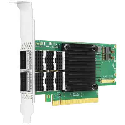Сетевой адаптер LR-LINK PCle x16 Dual-Port Fiber 200G QSFP56 Ethernet (Mellanox)