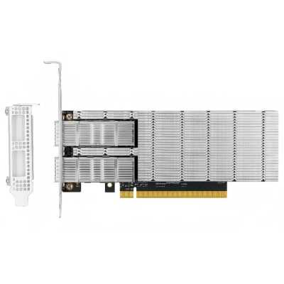 Сетевой адаптер LR-LINK LRES1161PF-2QSFP56 100G Mellanox CX6 QSFP56x2 PCIe 4.0x16