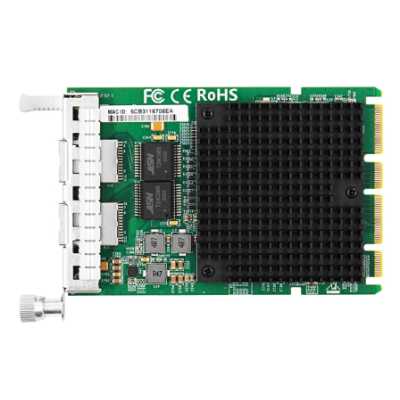 Сетевой адаптер LR-LINK PCIE 4*1G RJ45 LRES3021PT-OCP