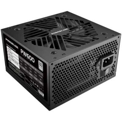 Блок питания ATX POWERCASE PS-600W-DC 600W, 80+