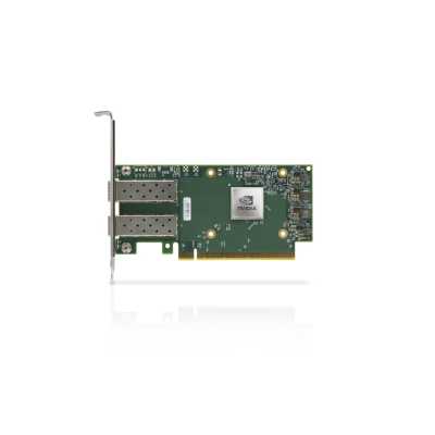 Сетевая карта MELLANOX ConnectX-6 Dx EN adapter card, 100GbE, Dual-port QSFP56, PCIe 4.0 x16, No Crypto, Tall Bracket