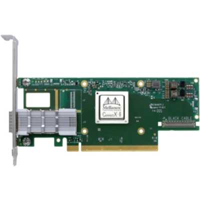 Адаптер Infiniband ConnectX®-6 VPI adapter card, HDR IB (200Gb/s) and 200GbE, single-port QSFP56, PCIe4.0 x16, tall bracket