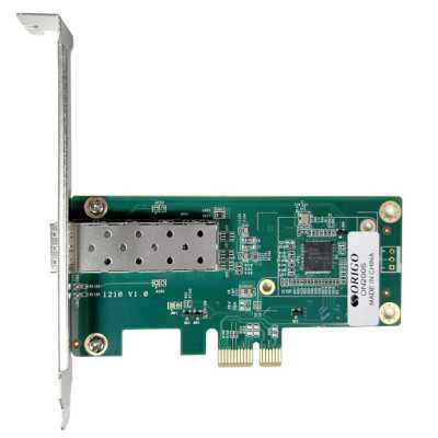 Сетевой адаптер Сетевой адаптер PCI-E, Intel I210, 1x1000Base-X SFP
