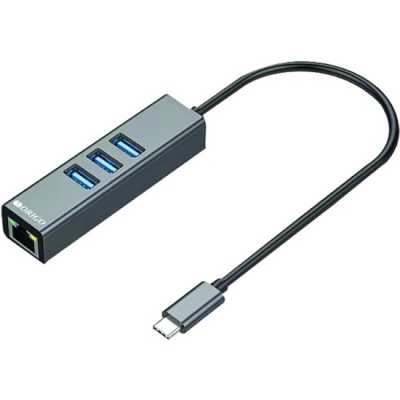 Сетевой адаптер ORIGO OU330N/A1A USB-C, 3xUSB 3.0, 1x1000Base-T