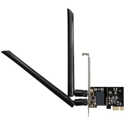 Сетевой адаптер ORIGO OWN1200A/A1A PCI-E Wi-Fi AC1200, 2.4/5 ГГц, 2 съемные антенны 5 dBi