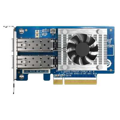 Двухпортовая сетевая карта QNAP Expansion Card 25 GbE SFP28, PCIe Gen4 x8