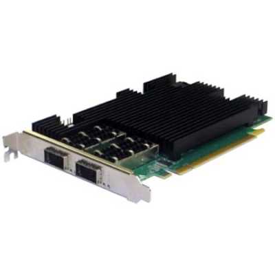 Сетевой адаптер Silicom PE31640G2QI71-QX4 Dual Port Fiber 40GbE PCIe G3 X16 Server Adapter