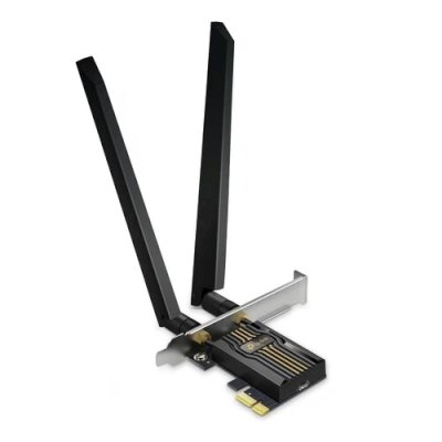 Трехдиапазонный беспроводной PCI Express-адаптер TP-Link Archer TBE552E BE9300 Wi-Fi 7 с поддержкой Bluetooth 5.4