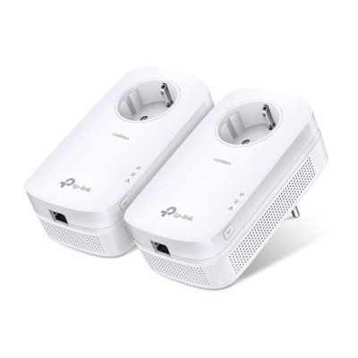 Комплект гигабитных Powerline-адаптеров со встроенной розеткой TP-Link TL-PA8030P KIT AV1300