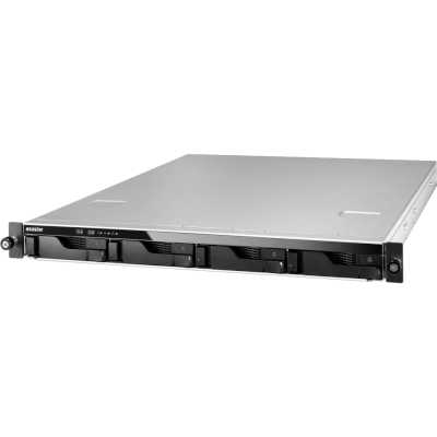 Сетевой накопитель ASUSTOR AS6504RD 4Bay/Intel Atom C3538, 2.1GHz/8GB DDR4/noHDD,LFF(HDD,SSD),/2x1GbE(LAN)/4xUSB3.2; 90IX01H0-BW3S00