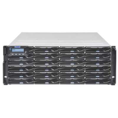Система хранения данных Infortrend EonStor DS 3000U 4U/24bay Dual controller, 2x12Gb/s SAS,8x1G iSCSI+4xhost board, 2x4Gb, 2x(PSU+FAN),2x(SuperCap+Flash),24xSAS SFF/LFF,1xRail kit(ESDS 3024RUC-C)(repl DS3024RUC000C-8U30)