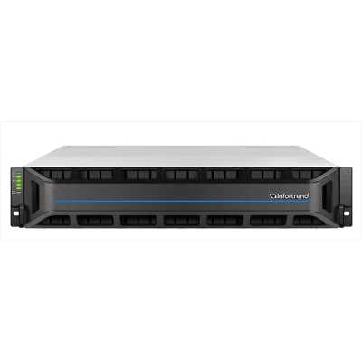 Система хранения данных Infortrend EonStor GS3025R02CBFD-8U32 (25x2.5 SAS/SATA, 2U, Cloud-Integrated Unified Storage, Dual Redundant Controllers (4x4GB Cache, 8x10Gb SFP+ ports, 4 FREE host board slots, 4x12Gb SAS ext ports, 2x SuperCapacitor+Flash+FAN Mo