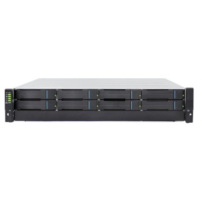 Система хранения данных EonStor GSe Pro 3000 2U/8bay,single subsystem,4x1G iSCSI ports,1xUSB 3.0,2xhos board,1x4Gb RAM,2x(PSU+FAN),8xSATA SFF/LFF,1xRail kit(GSe Pro 3008RP-C)