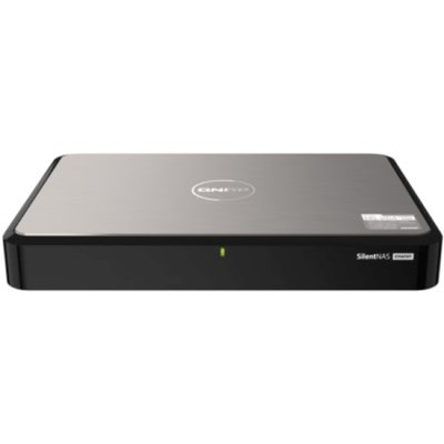 Сетевое хранилище SMB QNAP HS-264-8G Silent NAS 2 HDD trays, 4-core Intel Celeron N5105 2.0 GHz up to 2.9 GHz, 8 Gb RAM, 2x2.5 Gigabit Ethernet, 2 xUSB 3.2 Gen 2 (10Gbps), 2xHDMI.