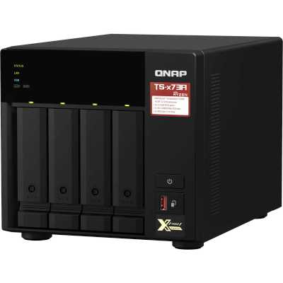 Сетевое хранилище NAS Qnap TS-473A-8G 4-bay Ryzen V1500B