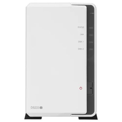 СХД настольное исполнение SYNOLOGY 2BAY NO HDD DS223J