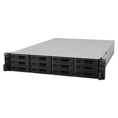 Сетевое хранилище Synology (Rack2U) 6C2,2Ghz/8Gb(64)/RAID0,1,10,5,6/up to12HP HDDs SATA(3,5'or2,5')up to 36 with 2xRX1217(RP)/2xUSB/4xGE/2xPCIe/iSCSI/2xIPcam(up to 75)/2xRPS/no rail/5YW repl RS3617RPxs