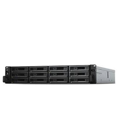 Сервер Synology(Rack 2U) UC3200 QC2,4GhzCPU/2x8Gb upto64,NO HDD(upto 12 2,5"/3,5" SAS SSD/HDD(upto36with RXD1219SAS),RAID Basic,JBOD,0,1,5,10,F1/4x1GbE RJ-45,2x10GbE RJ-45 (+1xExpSlot)/iSCSI/2xRPS/norail/5YW