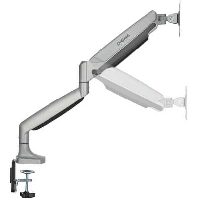 Кронштейн для мониторов ЖК Digma D-MM301 серый 17"-45" макс.15кг крепление к столешнице поворот и наклон
