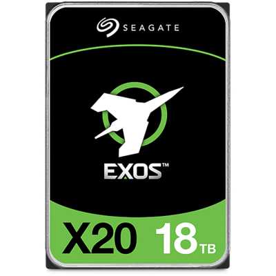 Жесткий диск Seagate 3.5"; 18TB Exos X20 ST18000NM003D SATA 6Gb/s, 7200rpm, 256MB